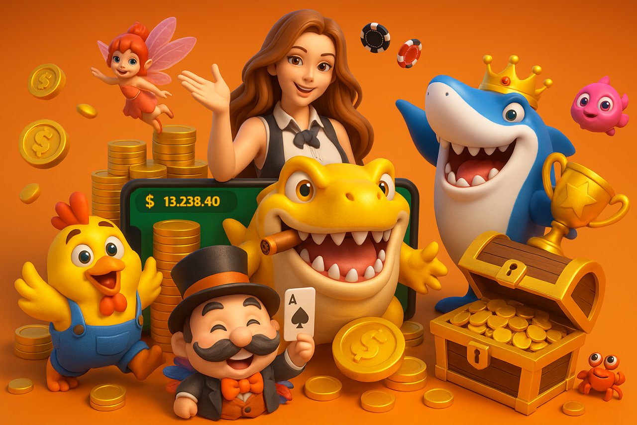 Ilustrasi permainan slot online dengan grafis menarik di bdtoto